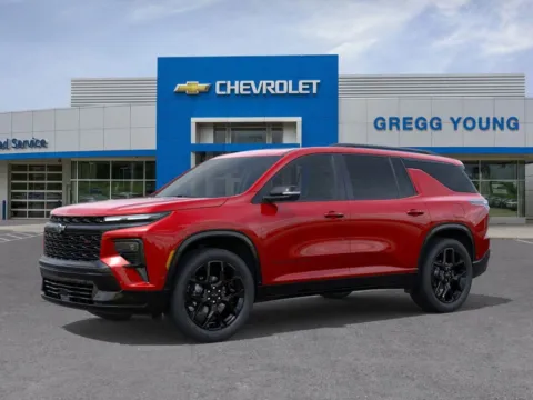 Photos of 2026 Chevrolet Traverse RS for sale in Norwalk, IA at Gregg Young Chevrolet of Norwalk