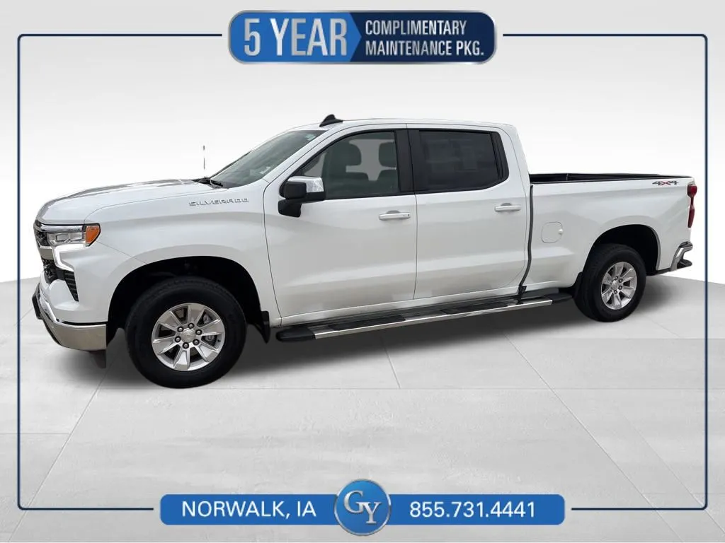 White 2024 Chevrolet Silverado 1500 LT for sale in Norwalk, IA