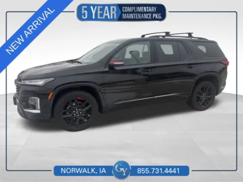 Black 2022 Chevrolet Traverse Premier for sale in Norwalk, IA