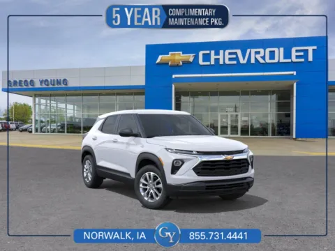 White 2026 Chevrolet Trailblazer LS for sale in Norwalk, IA