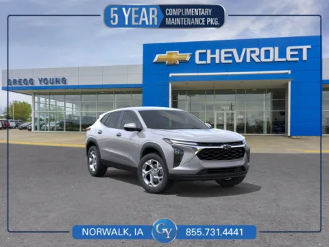 Gray 2026 Chevrolet Trax LS for sale in Norwalk, IA