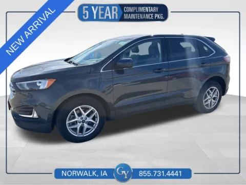 Blue 2022 Ford Edge SEL for sale in Norwalk, IA