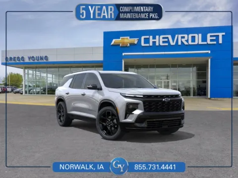 Gray 2026 Chevrolet Traverse RS for sale in Norwalk, IA