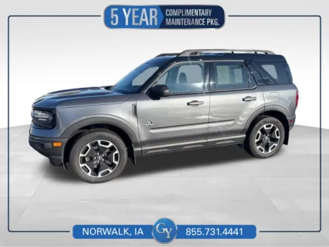 Gray 2022 Ford Bronco Sport Outer Banks for sale in Norwalk, IA