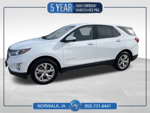 White 2018 Chevrolet Equinox LT for sale in Norwalk, IA