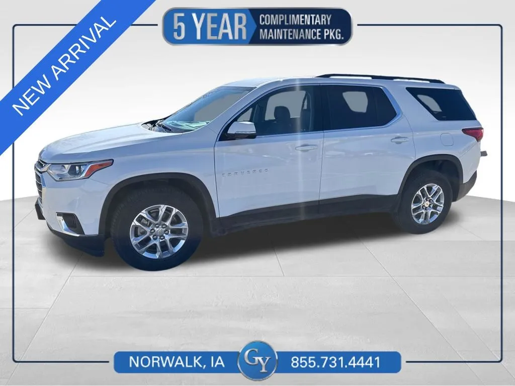 White 2019 Chevrolet Traverse 3LT for sale in Norwalk, IA