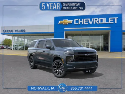 Gray 2026 Chevrolet Suburban RST for sale in Norwalk, IA