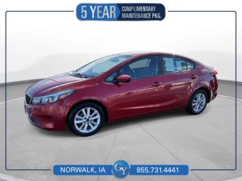 Red 2017 Kia Forte S for sale in Norwalk, IA