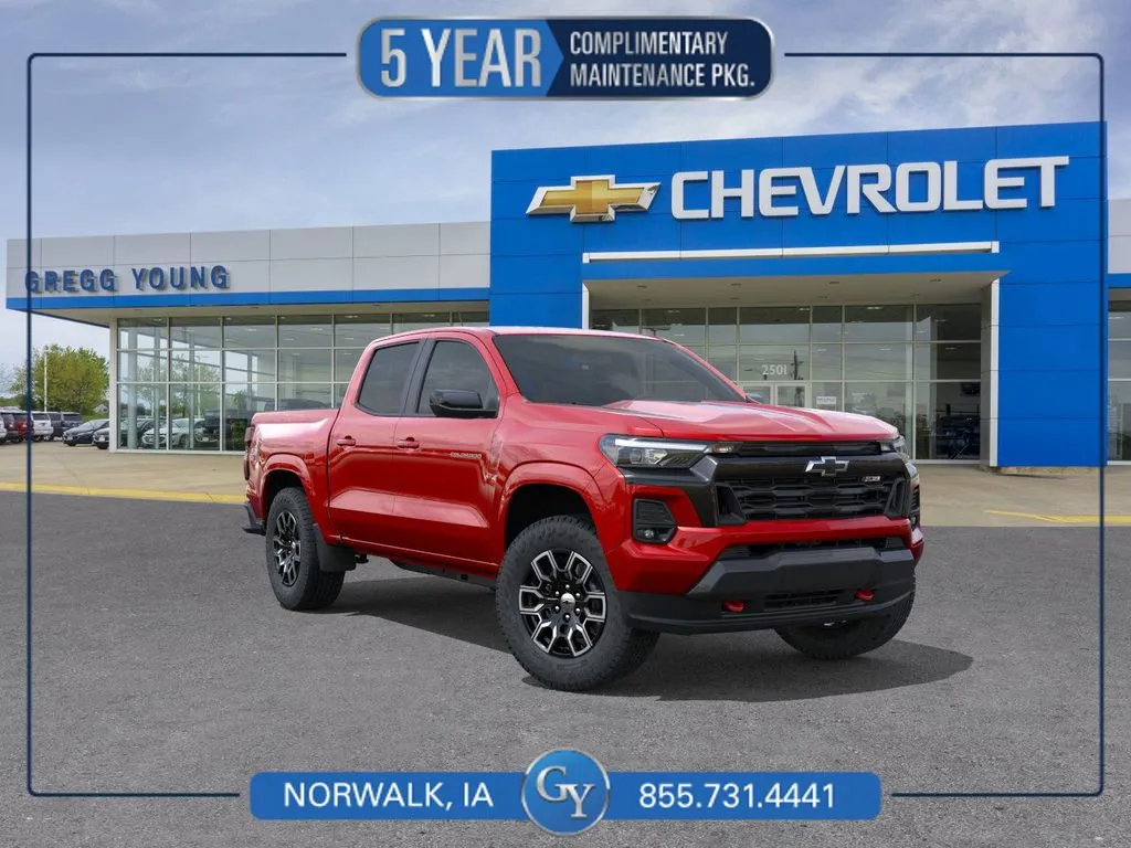 Red 2026 Chevrolet Colorado Z71 for sale in Norwalk, IA