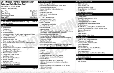 Photos of 2014 Nissan Frontier Desert Runner for sale in Norwalk, IA at Gregg Young Chevrolet of Norwalk