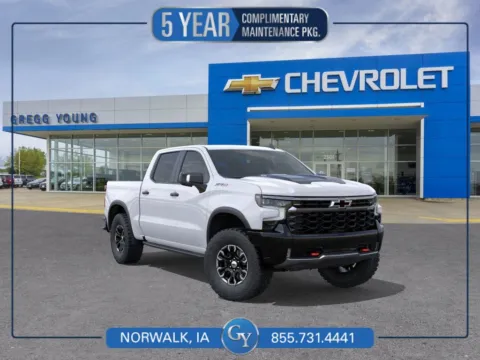White 2026 Chevrolet Silverado 1500 ZR2 for sale in Norwalk, IA
