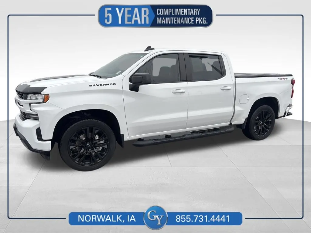 White 2020 Chevrolet Silverado 1500 RST for sale in Norwalk, IA