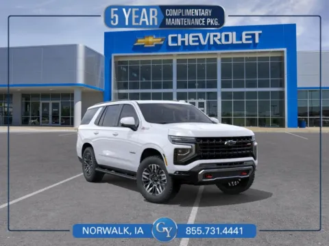 White 2026 Chevrolet Tahoe Z71 for sale in Norwalk, IA