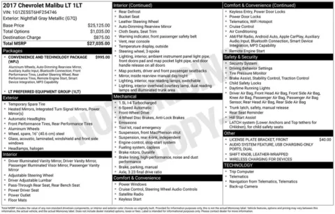 Photos of 2017 Chevrolet Malibu LT for sale in Norwalk, IA at Gregg Young Chevrolet of Norwalk