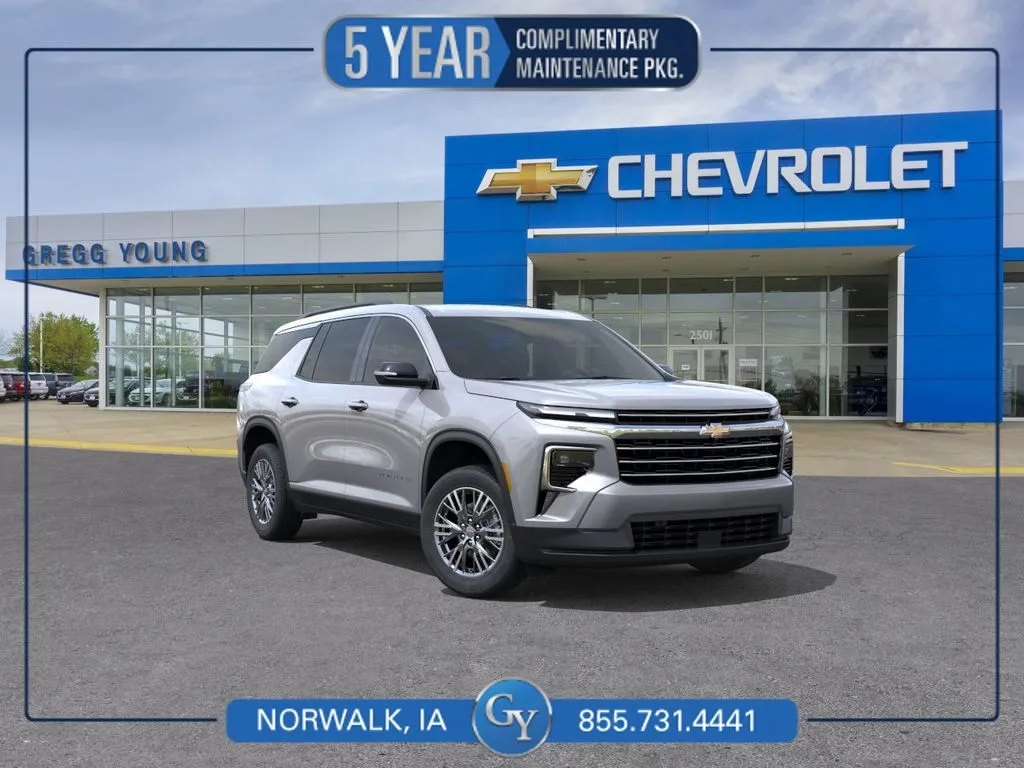 Blue 2026 Chevrolet Traverse LT for sale in Norwalk, IA
