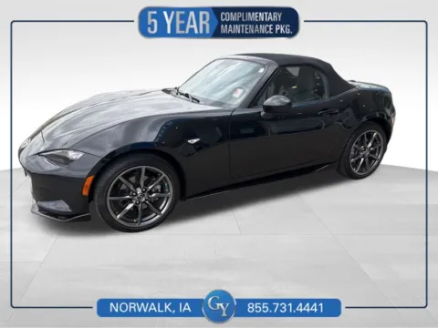 Black 2019 Mazda MX-5 Miata Grand Touring for sale in Norwalk, IA