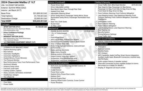 Photos of 2024 Chevrolet Malibu LT for sale in Norwalk, IA at Gregg Young Chevrolet of Norwalk