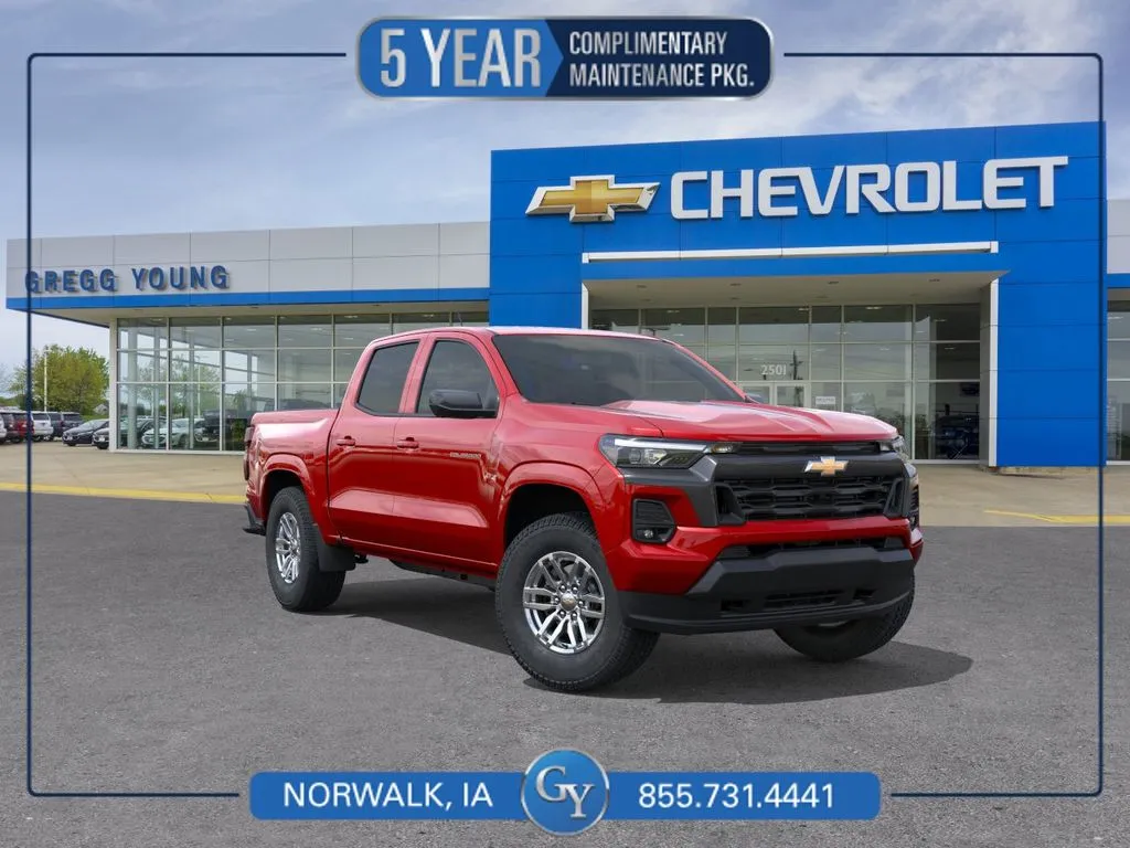Red 2026 Chevrolet Colorado LT for sale in Norwalk, IA