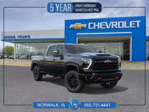 Black 2026 Chevrolet Silverado 2500HD LT for sale in Norwalk, IA