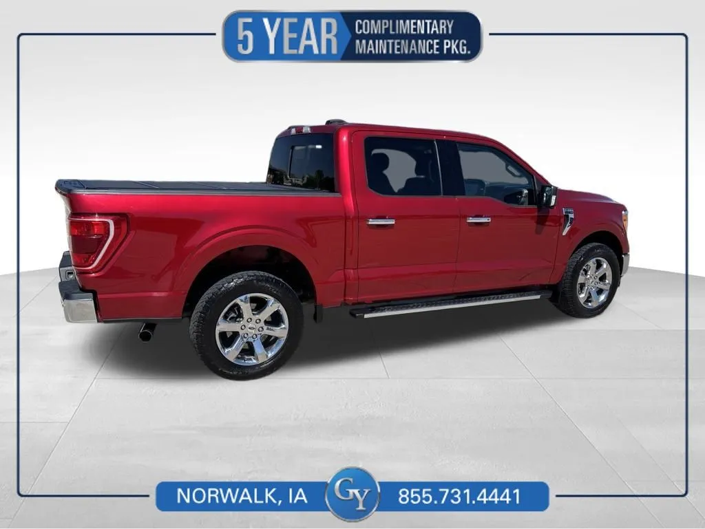 Red 2021 Ford F-150 XLT for sale in Norwalk, IA