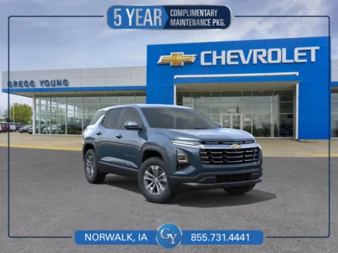 Blue 2026 Chevrolet Equinox LT for sale in Norwalk, IA