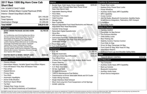Photos of 2017 Ram 1500 Big Horn for sale in Norwalk, IA at Gregg Young Chevrolet of Norwalk