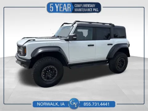 White 2024 Ford Bronco Raptor for sale in Norwalk, IA