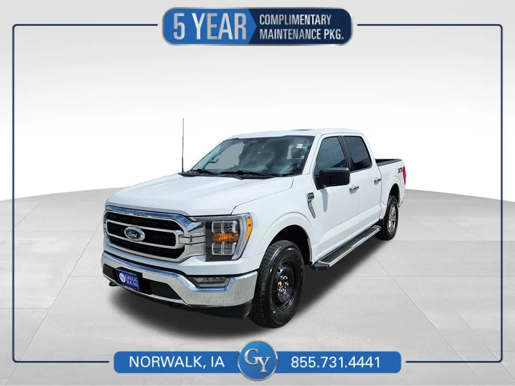 Blue 2023 Ford F-150 for sale in Norwalk, IA