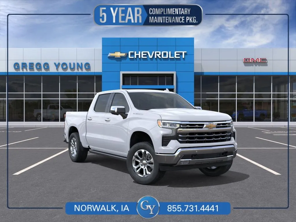 White 2026 Chevrolet Silverado 1500 LTZ for sale in Norwalk, IA