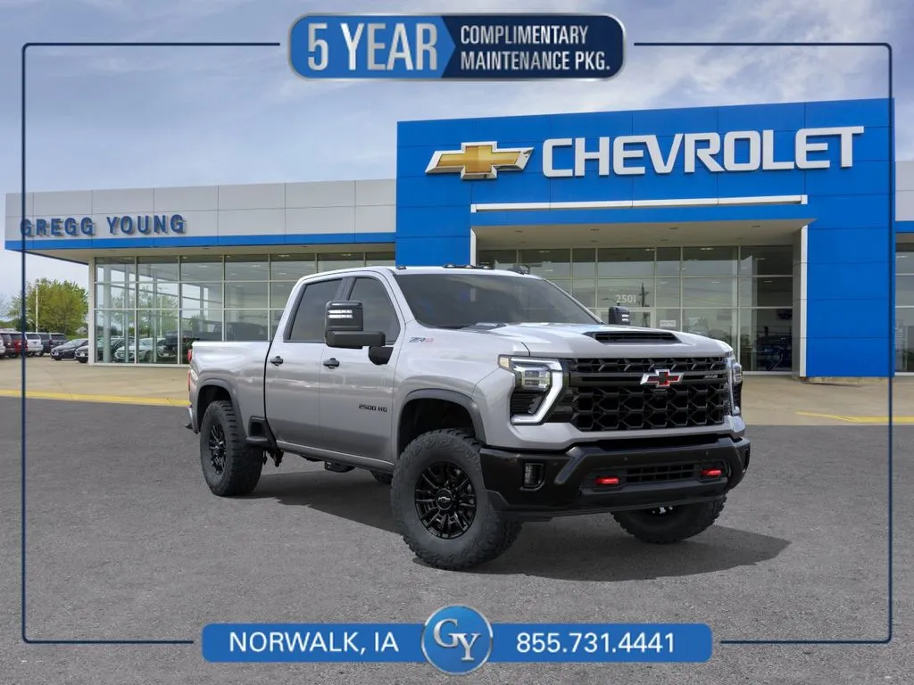 Gray 2026 Chevrolet Silverado 2500 HD ZR2 for sale in Norwalk, IA