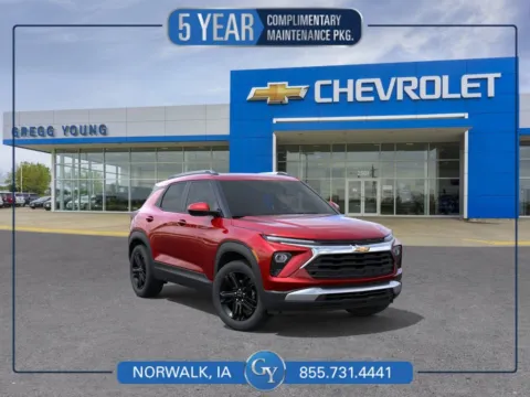 Red 2026 Chevrolet TrailBlazer LT for sale in Norwalk, IA
