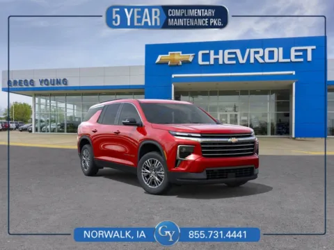 Red 2026 Chevrolet Traverse LT for sale in Norwalk, IA