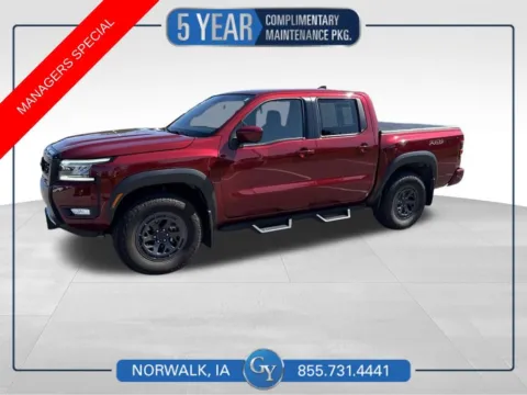 Red 2025 Nissan Frontier PRO-4X for sale in Norwalk, IA