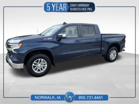 Blue 2022 Chevrolet Silverado 1500 LT for sale in Norwalk, IA