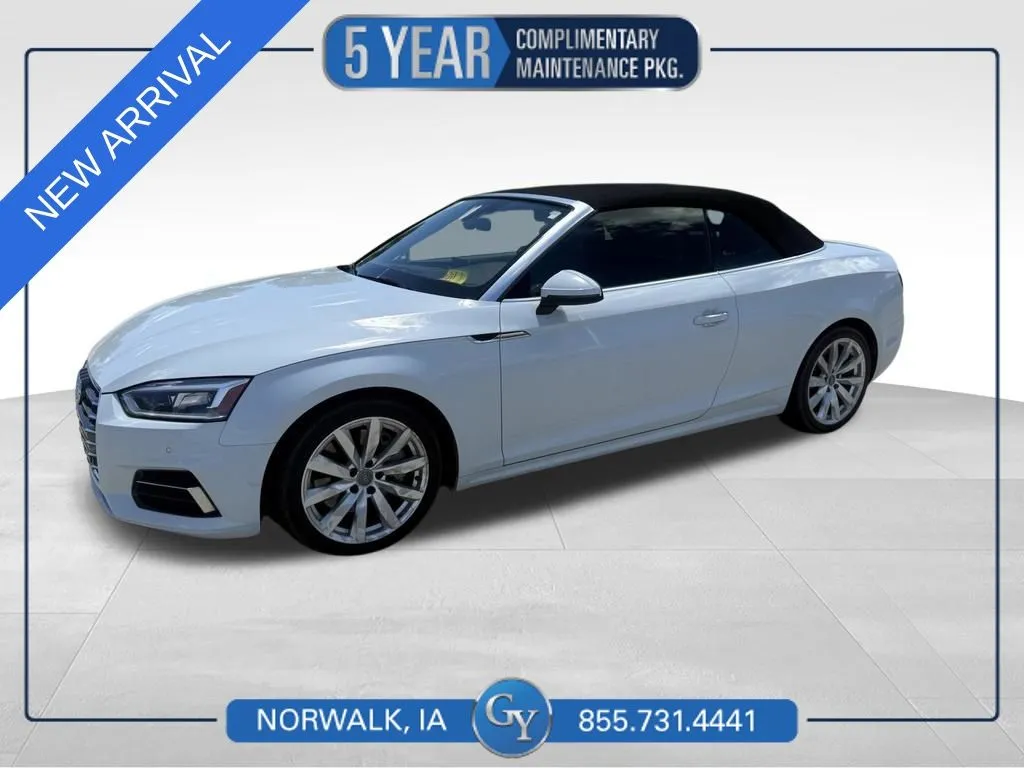 Black 2018 Audi A5 2.0T Premium Plus for sale in Norwalk, IA
