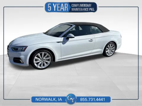 Black 2018 Audi A5 2.0T Premium Plus for sale in Norwalk, IA
