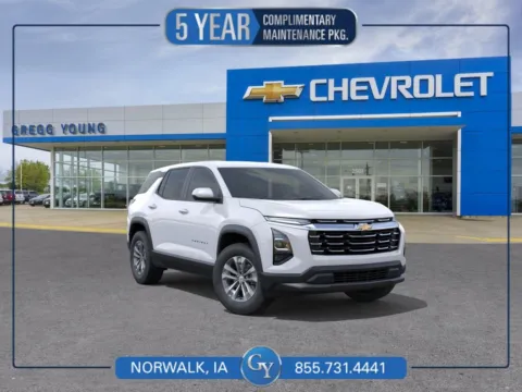White 2026 Chevrolet Equinox LT for sale in Norwalk, IA
