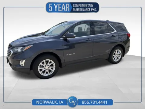 Blue 2018 Chevrolet Equinox LT for sale in Norwalk, IA