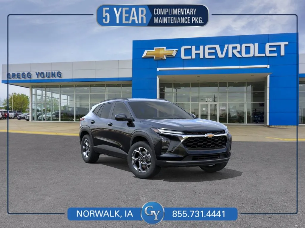 Black 2026 Chevrolet Trax LT for sale in Norwalk, IA