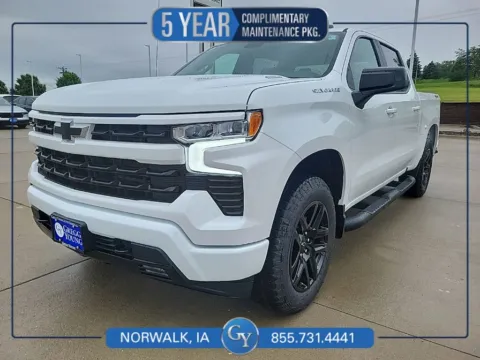 White 2026 Chevrolet Silverado 1500 RST for sale in Norwalk, IA