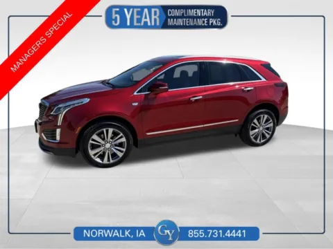 Red 2024 Cadillac XT5 Premium Luxury for sale in Norwalk, IA
