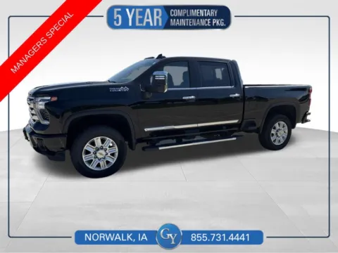 Black 2024 Chevrolet Silverado 2500 HD High Country for sale in Norwalk, IA