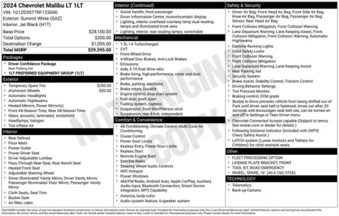 Photos of 2024 Chevrolet Malibu LT for sale in Norwalk, IA at Gregg Young Chevrolet of Norwalk
