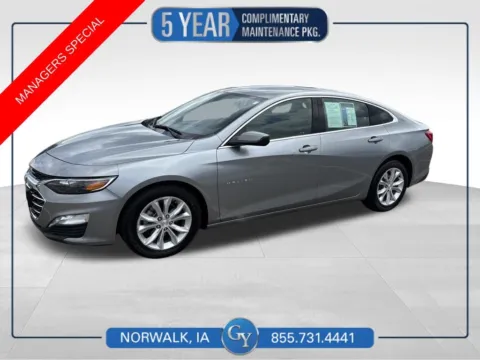 Gray 2024 Chevrolet Malibu LT for sale in Norwalk, IA