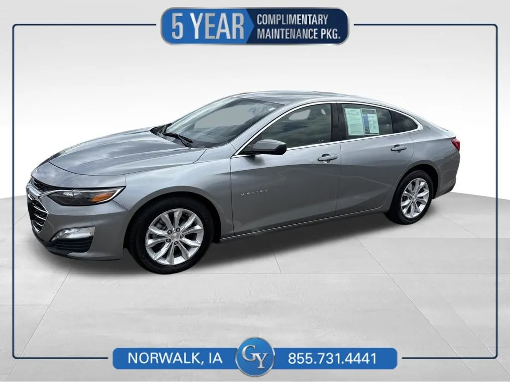 Gray 2024 Chevrolet Malibu LT for sale in Norwalk, IA