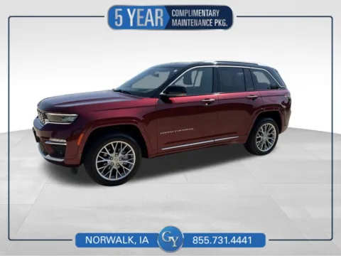 Red 2023 Jeep Grand Cherokee Summit for sale in Norwalk, IA