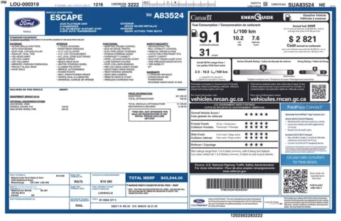 Photos of 2025 Ford Escape Platinum for sale in Norwalk, IA at Gregg Young Chevrolet of Norwalk