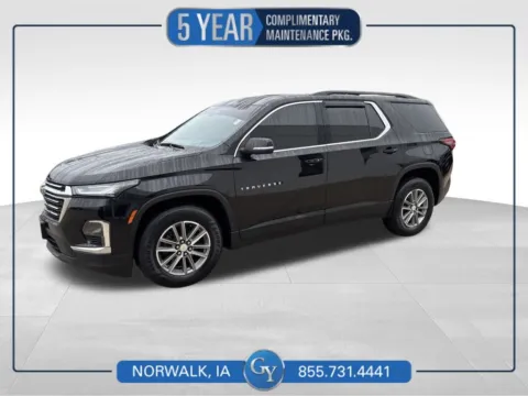 Black 2023 Chevrolet Traverse LT for sale in Norwalk, IA