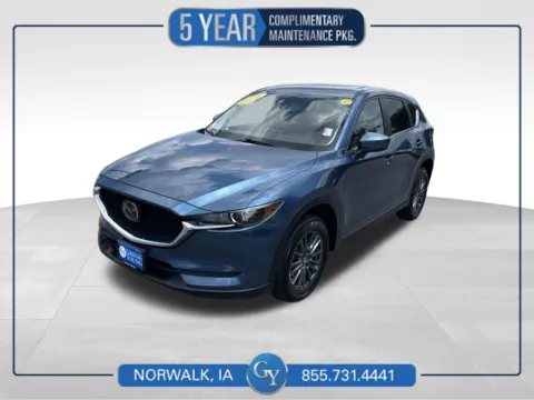 Blue 2020 Mazda CX-5 Touring for sale in Norwalk, IA