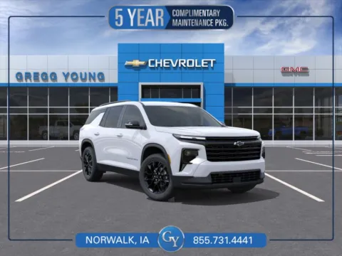 White 2026 Chevrolet Traverse LT for sale in Norwalk, IA